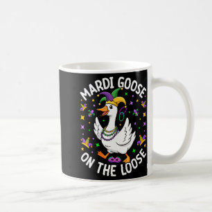 Mug Mardi Goose en liberté drôle fou du canard Carniva