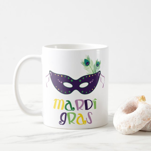 Mug Mardi Gras (Avec donut)