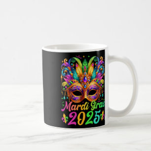 Mug Mardi Gras 2025 Masque Plumes Mardi Gras Famille C