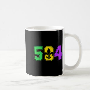 Mug Mardi Gras 504 Nola La Nouvelle-Orléans Louisiane