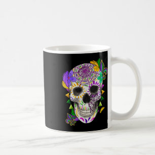 Mug Mardi Gras Costume sucre crâne carnaval Hommes