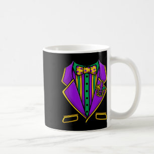 Mug Mardi Gras Costume Tuxedo Pour Les Mas Costumés De