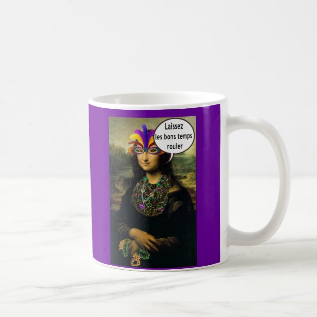 Mug Mardi gras de Mona Lisa (Droite)