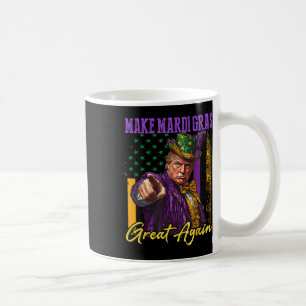 Mug Mardi Gras Donald Trump Drôle Mardi Gras Américain