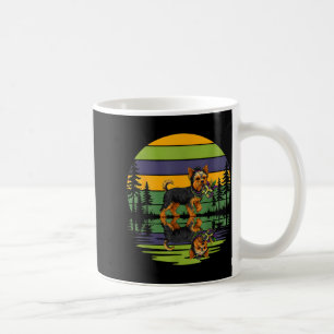 Mug Mardi Gras drôle Yorkshire Terrier Chien Vintage H