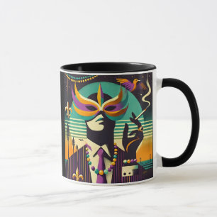 Mug Mardi Gras L'Homme Fumeur