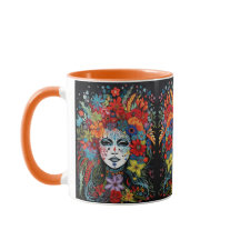 Mardi Gras Masque Ajouter Nom Flower Headdress