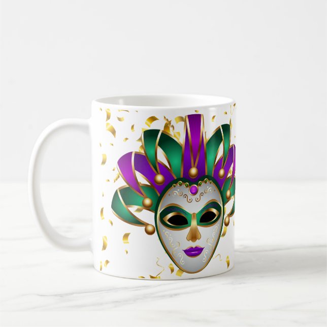Mug Mardi Gras Mug-Let The Good Times Roll (Gauche)