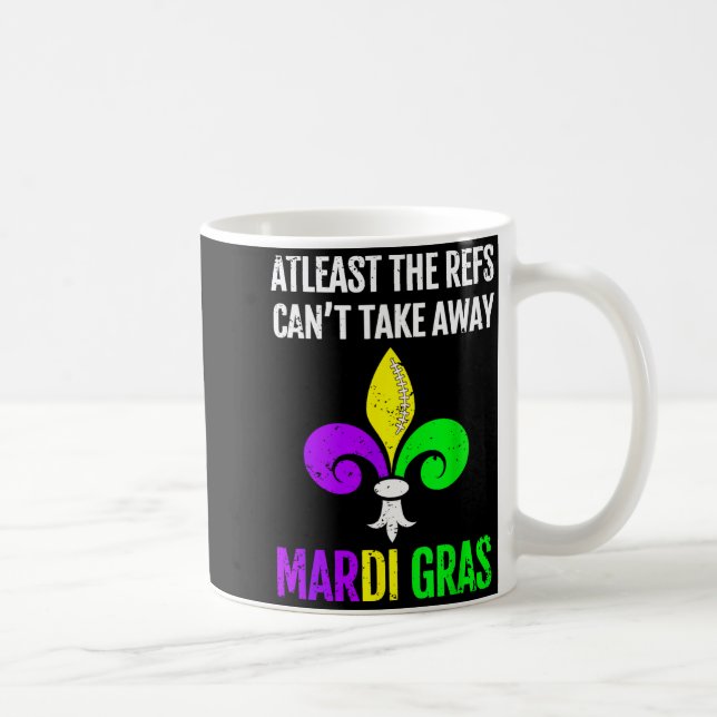 Mug Mardi Gras New Orleans Funny Football Gift  (Droite)