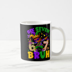 Mug Mardi Gras Six Seven 67 Bruh Mème Leprechaun Dabbi