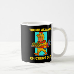 Mug Mardi Gras Taco Drôle Trump Abandonne Toujours Drô