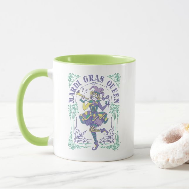 Mug Mardi Gras vintage 2023 (Avec donut)