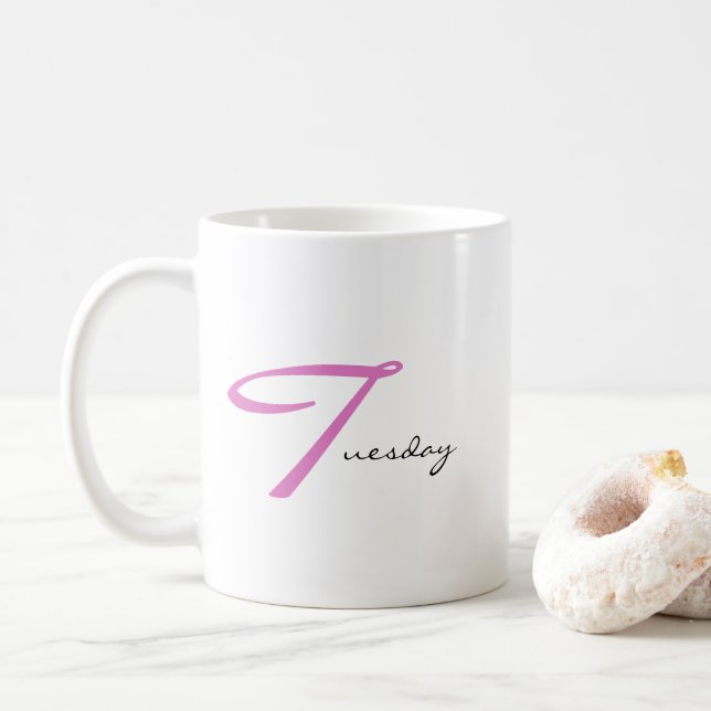 Mug Mardi Terrible Vibes Positives Uniquement Simple M (Avec donut)