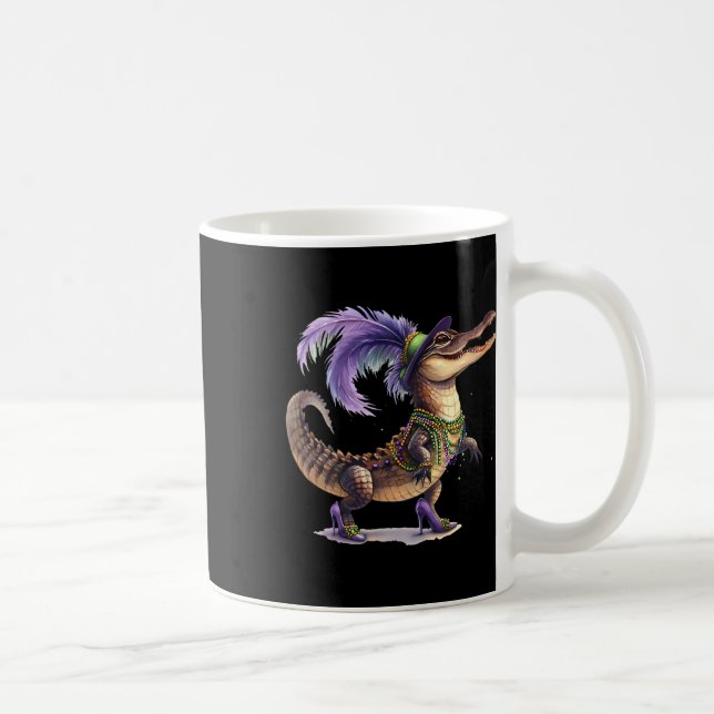 Mug Mardigator Alligator Costume de carnaval Hommes Fe (Droite)