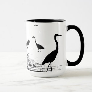 Mug Marécages d'animaux de faune d'oiseau de héron