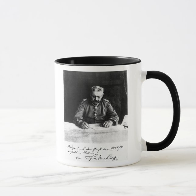Mug Maréchal Paul von Hindenburg, 1914 (Droite)