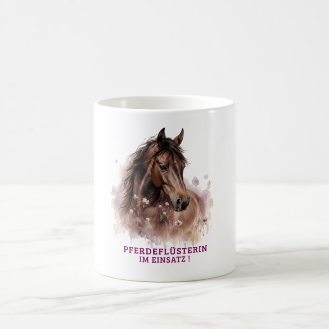 Mug Maréchale de chevaux en action  (Centre)