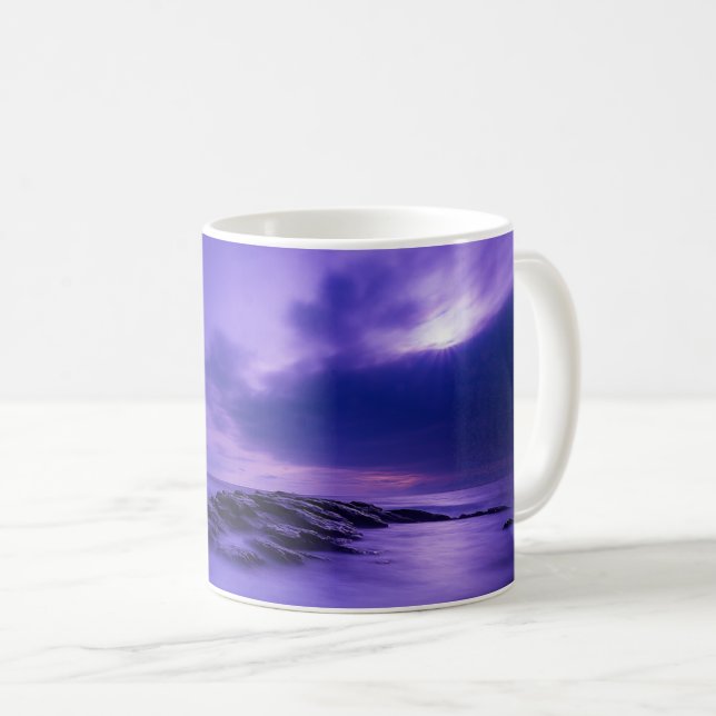 Mug Marée au clair de lune (Devant droit)