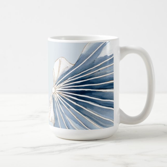 Mug Marées Calmes | Coquille Bleue Côtière  (Droite)