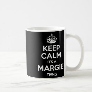Mug Margie Gardez Votre Calme Nom Personnalisé Anniver