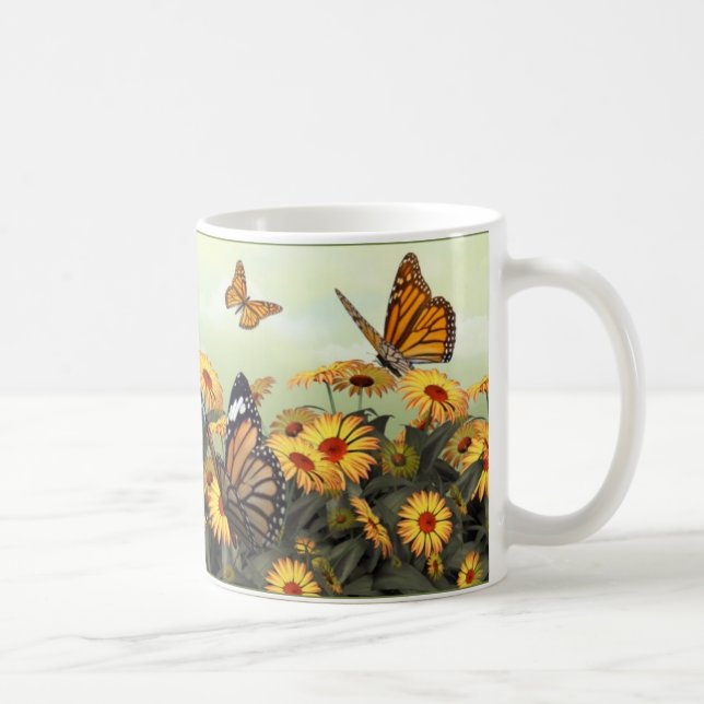 Mug Marguerite de papillon (Droite)