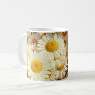 Mug marguerites vintages