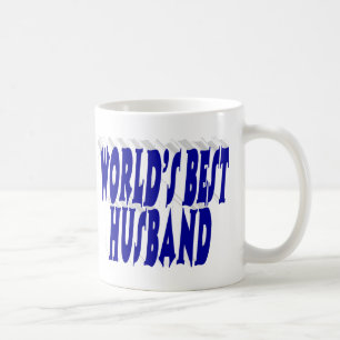 Mug Mari avec demi texte bleu