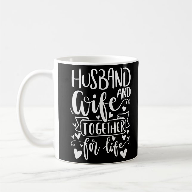 Mug Mari et femme ensemble pour la vie (Gauche)