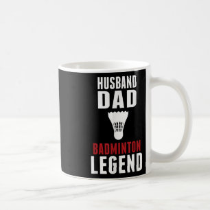 Mug Mari Funny Badminton Sports Husband Dad Badminton