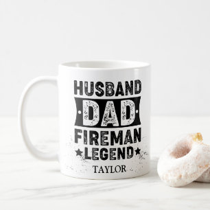 Mug Mari Papa Pompiers Légende