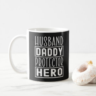 Mug Mari Papa Protecteur Héros Vétéran Papa 