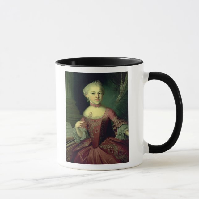 Mug Maria Anna Mozart, appelée 'Nannerl (Droite)