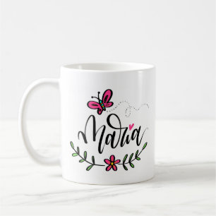 Mug Maria, en lettres