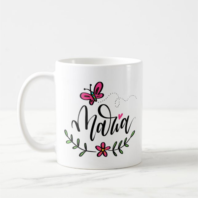 Mug Maria, en lettres (Gauche)