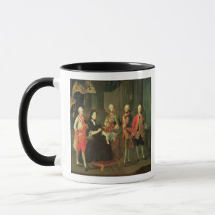 Mug Maria Theresa de l'Autriche avec quatre de elle