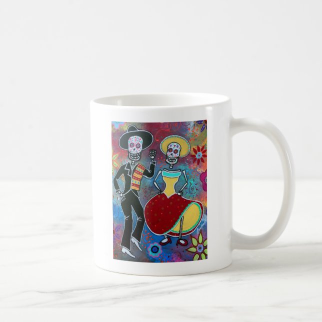 MUG MARIACHI DE DIA DE LOS MUERTOS BAILAR (Droite)