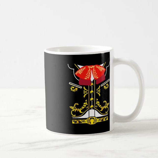 Mug Mariachi Tee Charro Cinco De Mayo Hallowee (Droite)