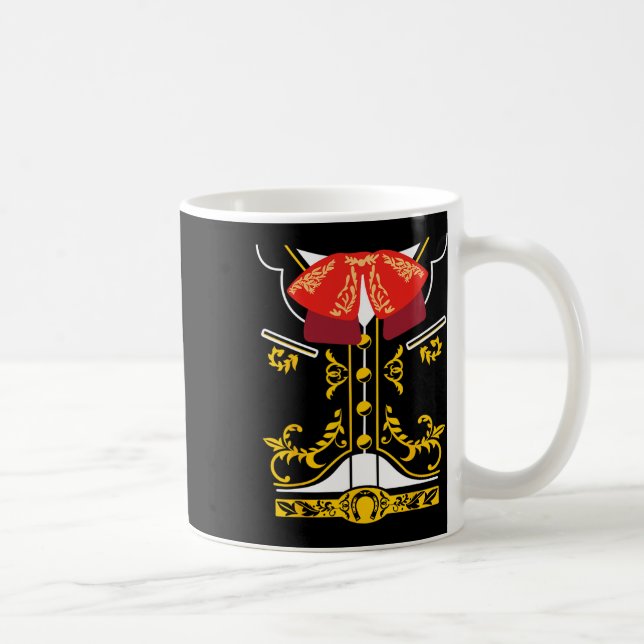 Mug Mariachi Tee Charro Cinco De Mayo Hallowee (Droite)