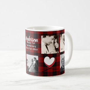 Mug Mariage/Anniversaire/Vow Renouvellement PHOTO COLL