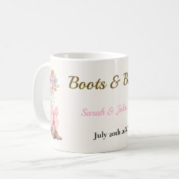 Mug Mariage Boots & Bubbly