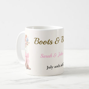 Mug Mariage Boots & Bubbly