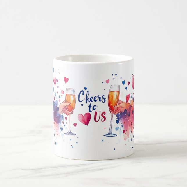 Mug Mariage Champagne Couple pour nous (Centre)