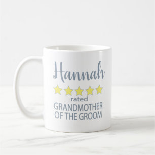 Mug Mariage & Cortège 5 Étoiles Grand-mère du Marié
