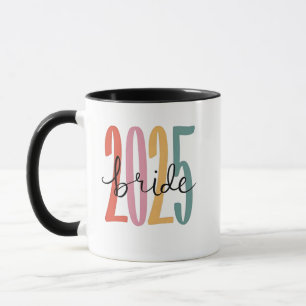 Mug Mariage de 2025 de la mariée Mariage