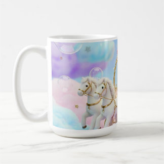 Mug Mariage de chiot mignon Carrosse de conte de fées