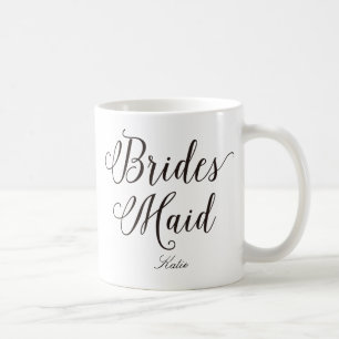 Mug Mariage de lettre de la servante d'accueil personn