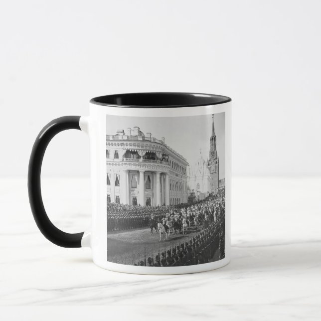 Mug Mariage de tsar Nicholas (1868-1918) à Alexandra (Gauche)