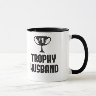 Mug Mariage drôle de mari de trophée et cadeau