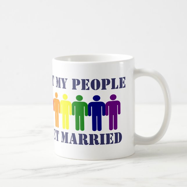 Mug Mariage et égalité entre les sexes (Droite)