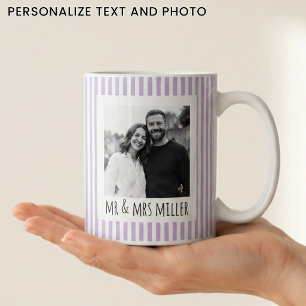 Mug Mariage   Fête de Bachelorette Rétro Violet Person